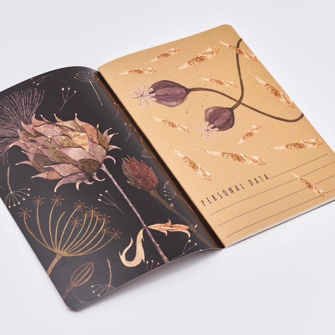 Default Night Flowers Notebook by Bruno Visconti