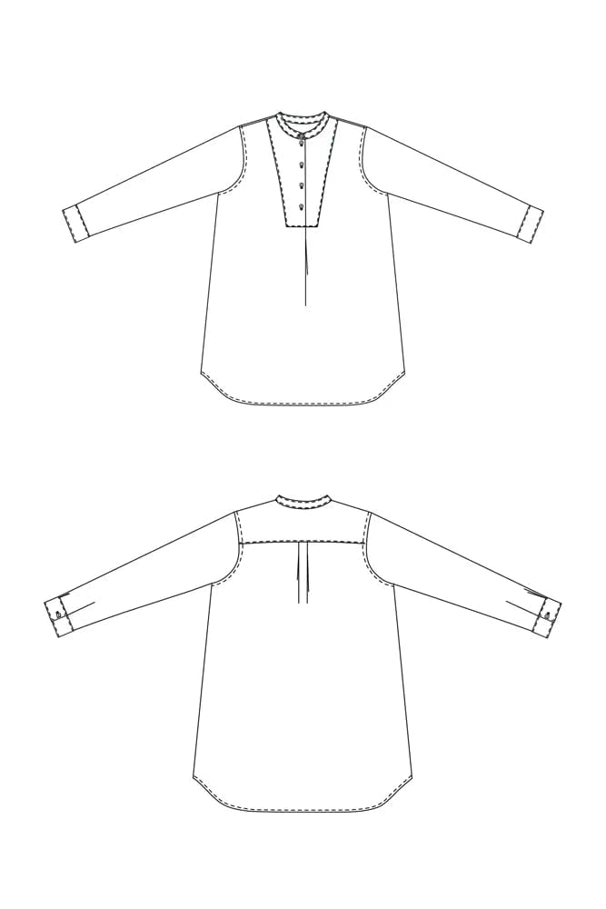 Default Niven XS-XXL - Merchant & Mills Clothing Pattern - Dress