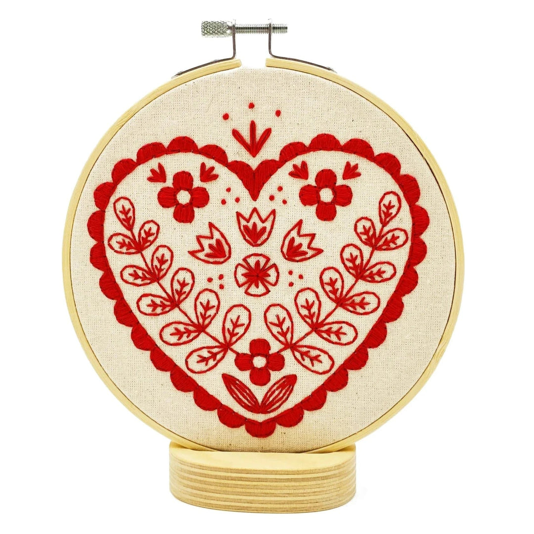 Default Nordic Heart - Hook Line & Tinker Embroidery Kit