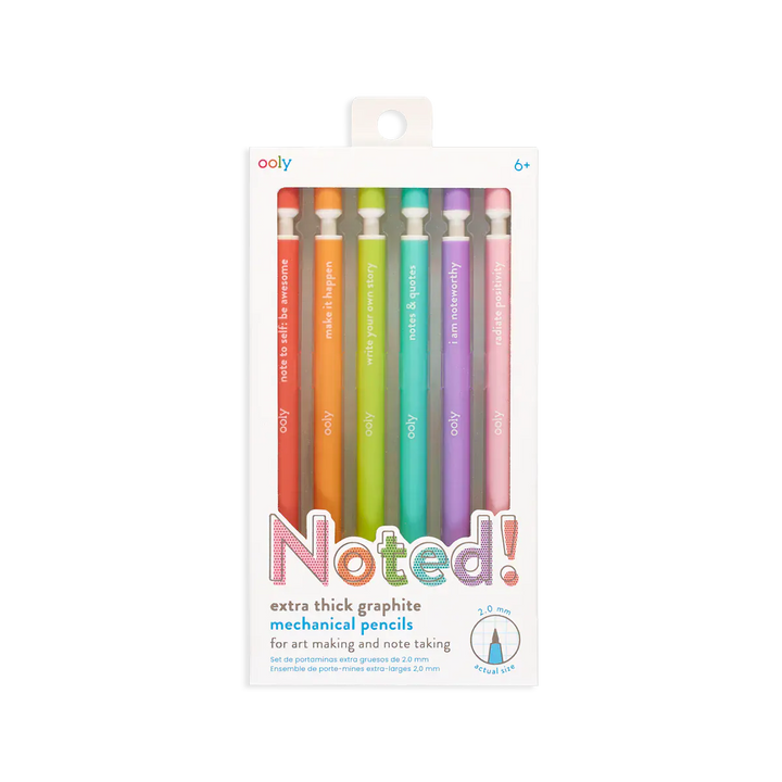 Default Noted! Graphite Mechanical Pencils - Set of 6
