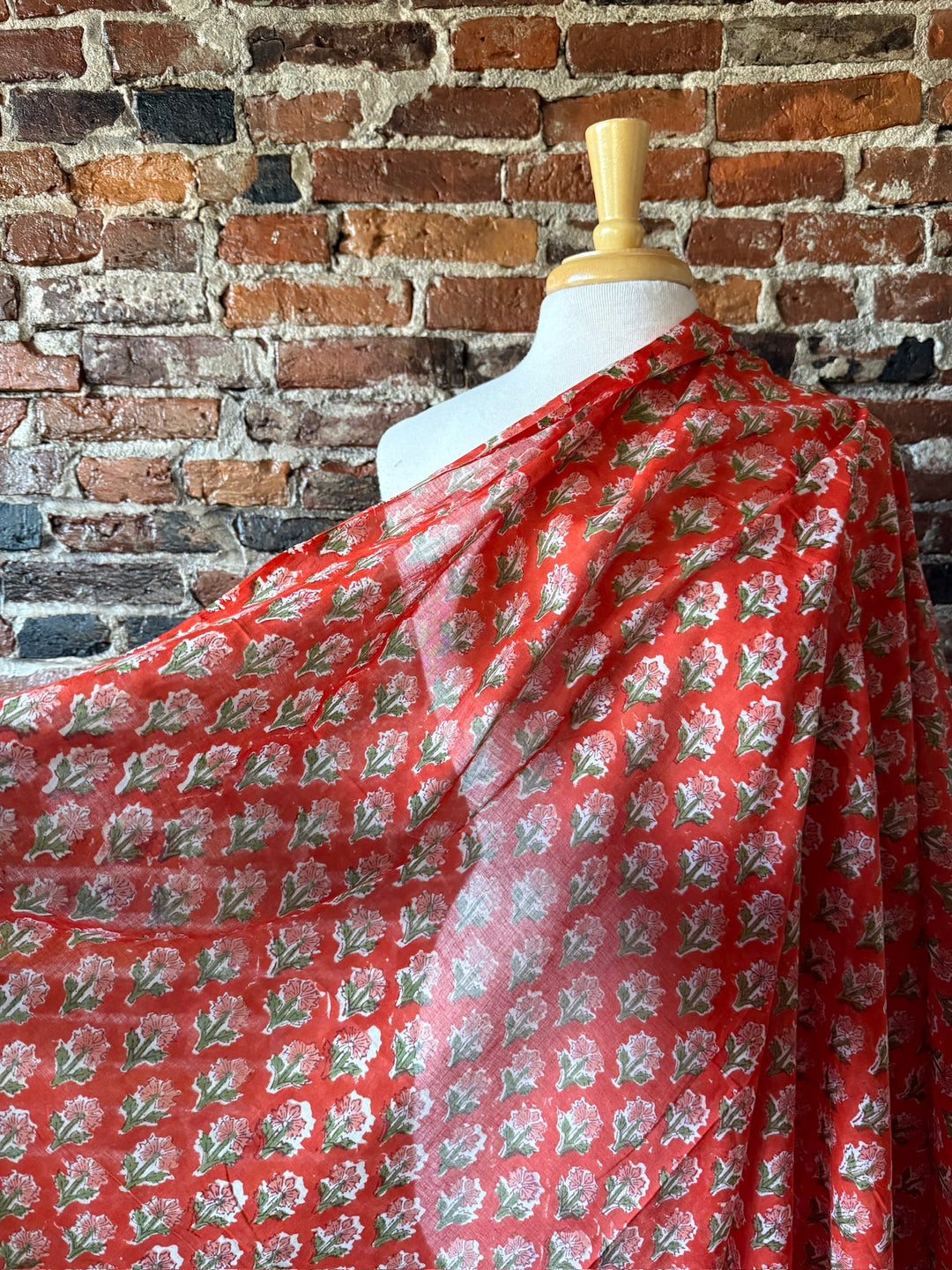 Default October - Sanganeri Mul Cotton Blockprint from India