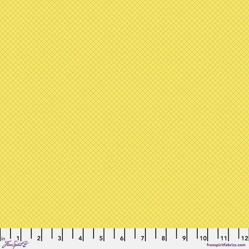 Default On the Grid in Highlighter - Tula Pink True Colors