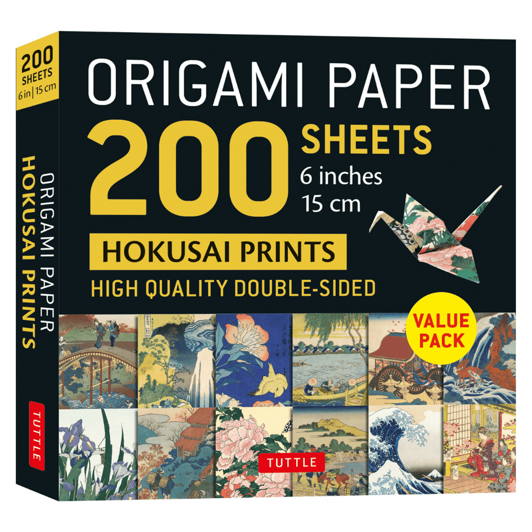 Default ORIGAMI PAPER 200 SHEETS HOKUSAI PRINTS 6"