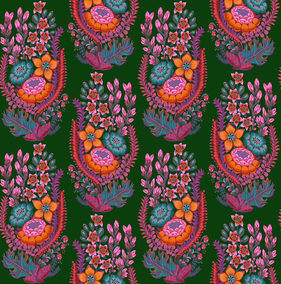 Default Outstretched in Forest - Rhapsody - Anna Maria Textiles
