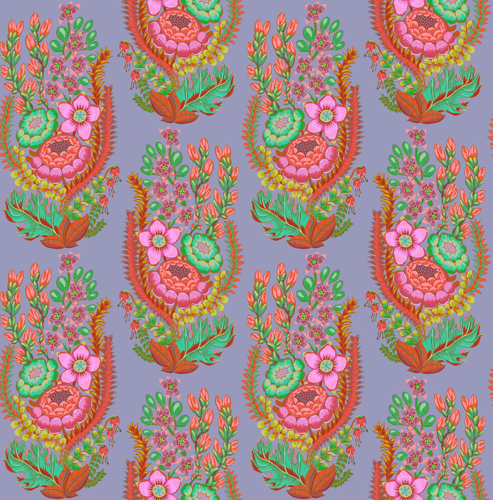 Default Outstretched in Periwinkle - Rhapsody - Anna Maria Textiles