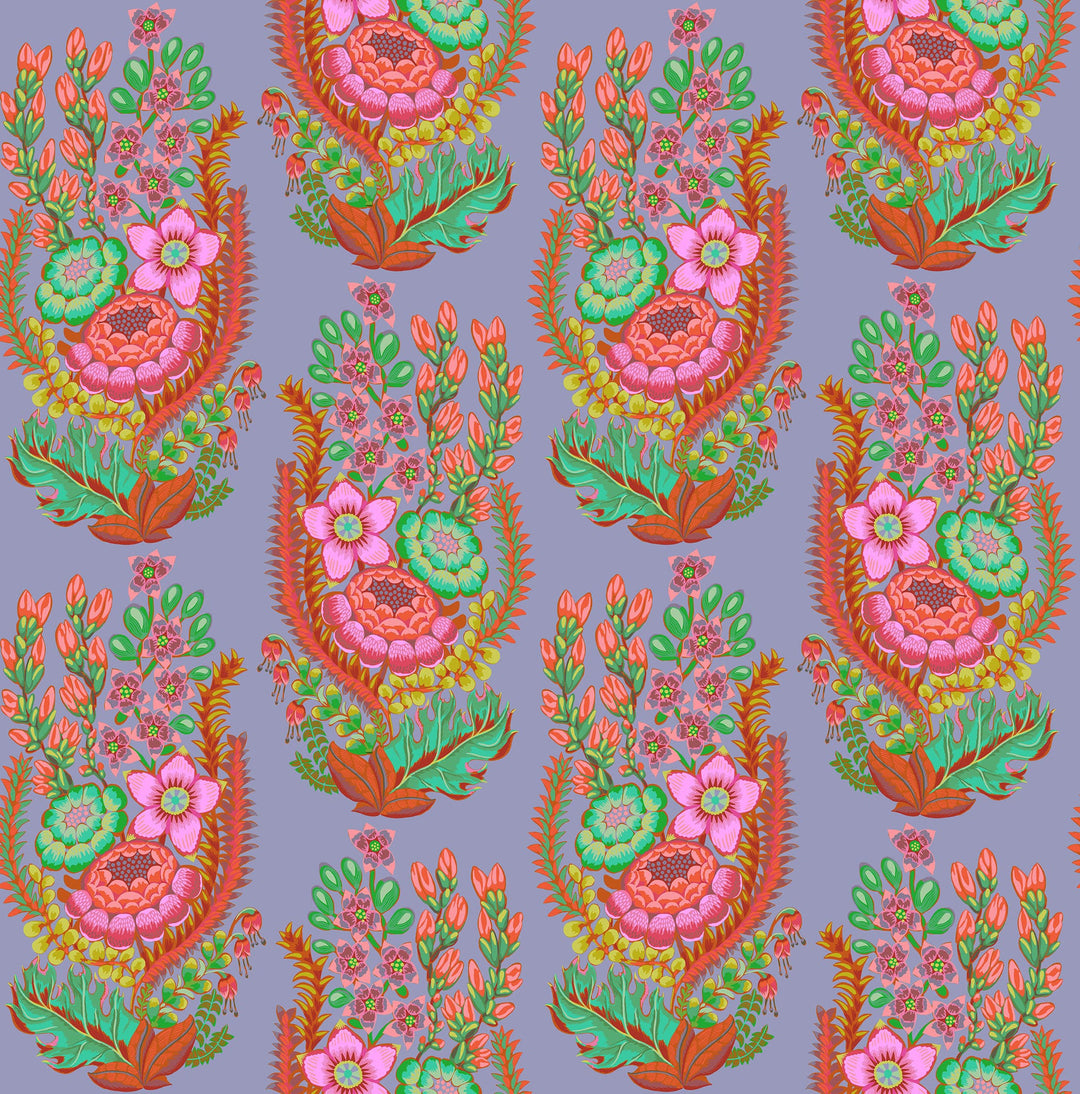 Default Outstretched in Periwinkle - Rhapsody - Anna Maria Textiles