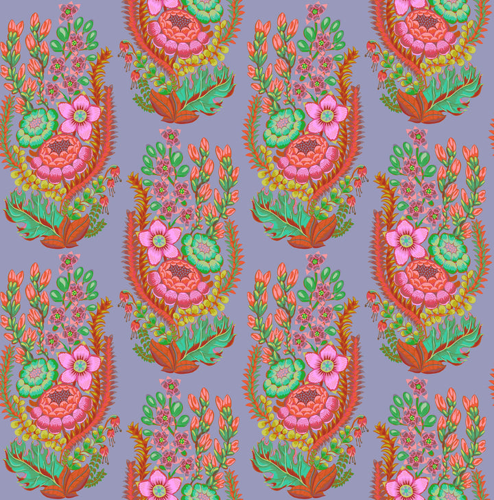 Default Outstretched in Periwinkle - Rhapsody - Anna Maria Textiles