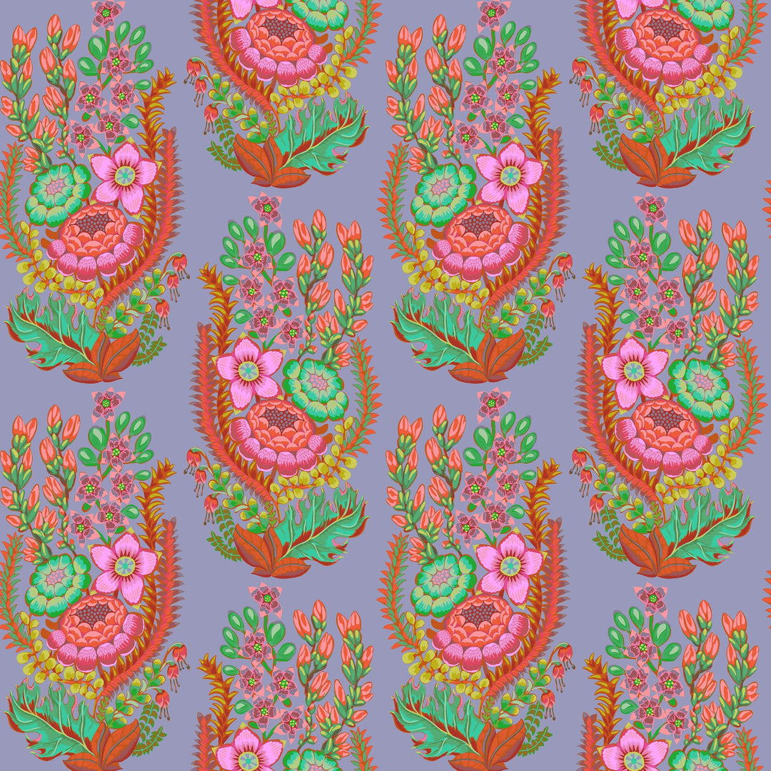 Default Outstretched in Periwinkle - Rhapsody - Anna Maria Textiles