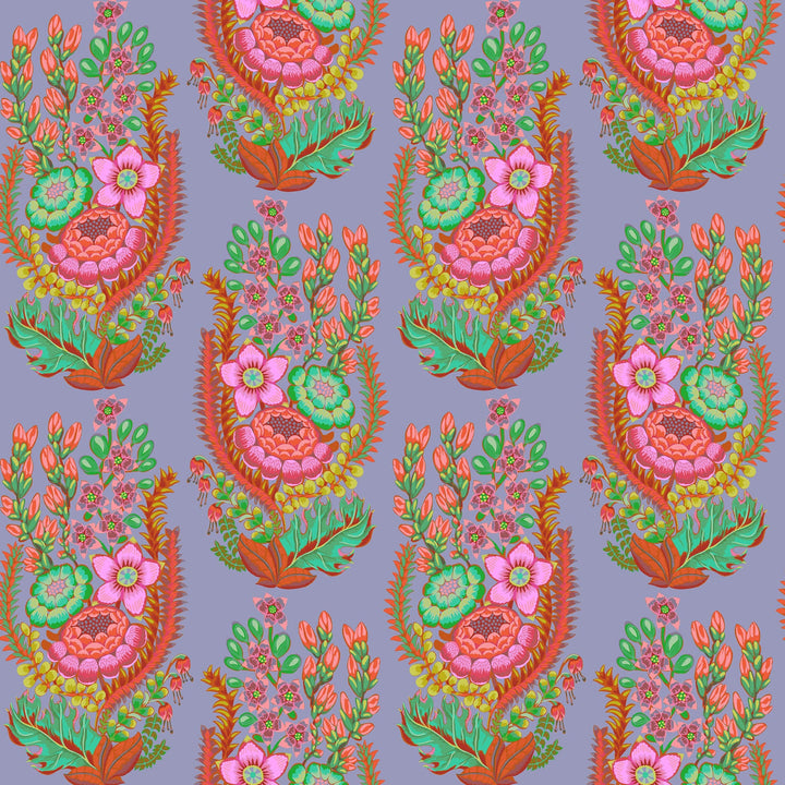 Default Outstretched in Periwinkle - Rhapsody - Anna Maria Textiles