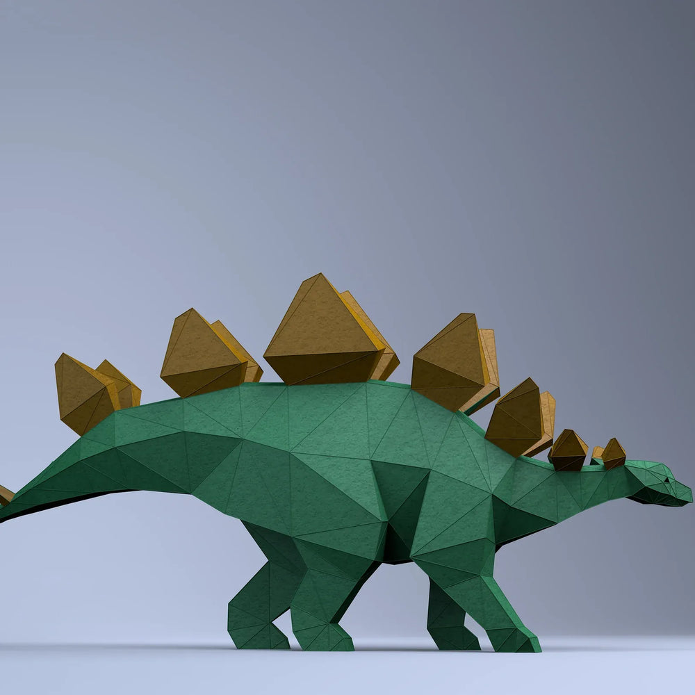 Default Papercraft World 3D Model Kit - Stegosaurus