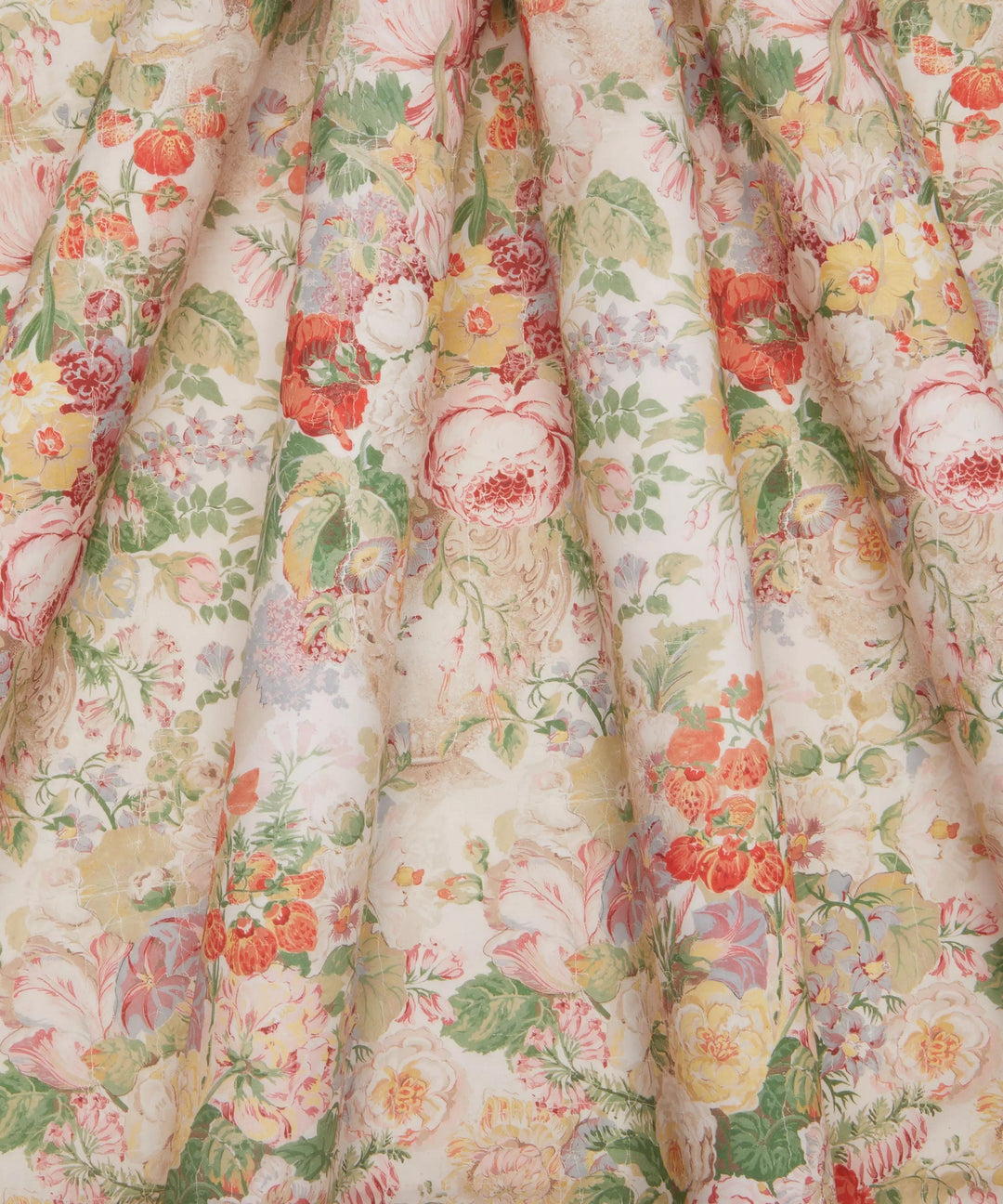 Default Parchment Petals in Pastel - Liberty Tana Lawn Yardage