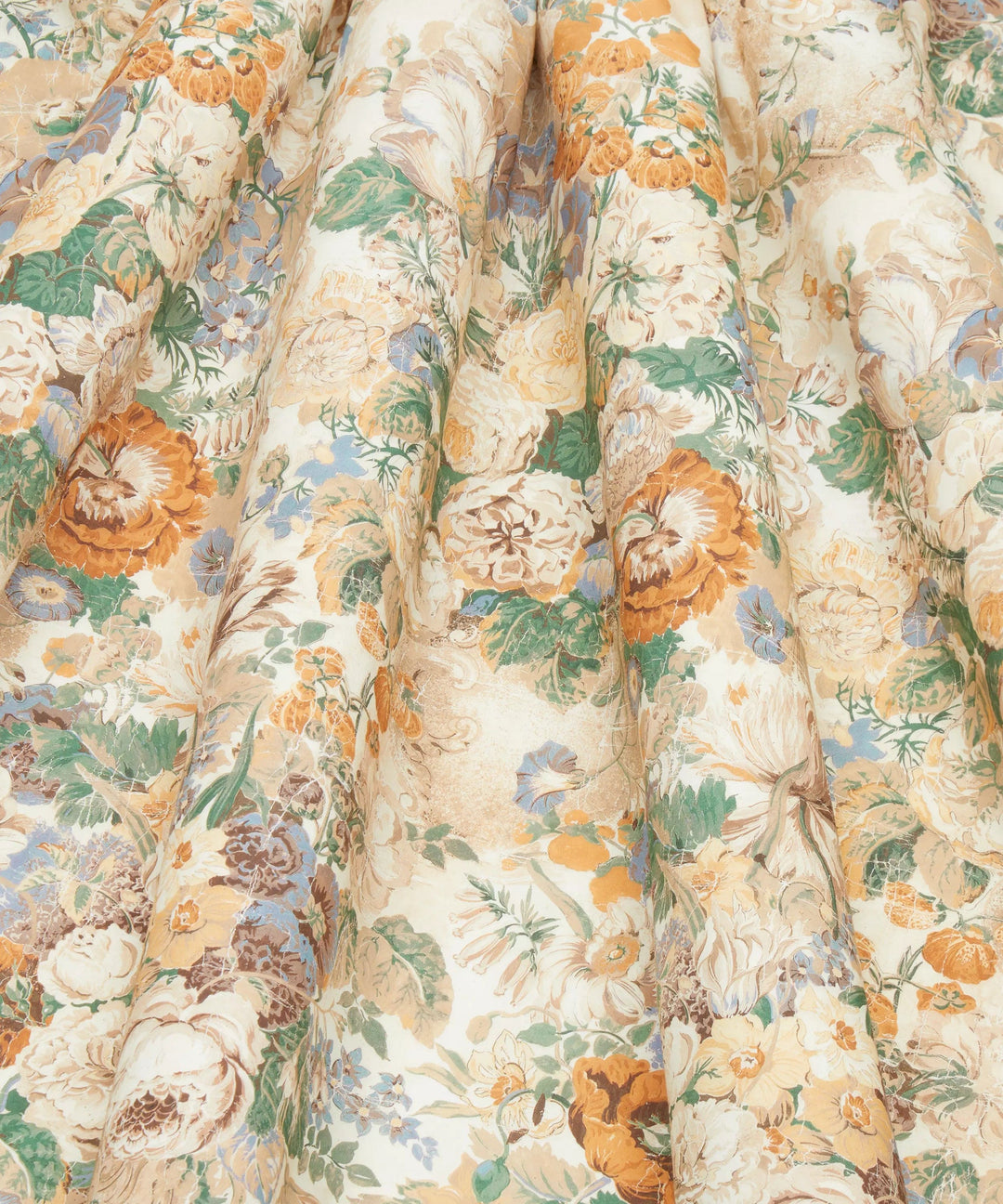 Default Parchment Petals in Yellow - Liberty Tana Lawn Yardage