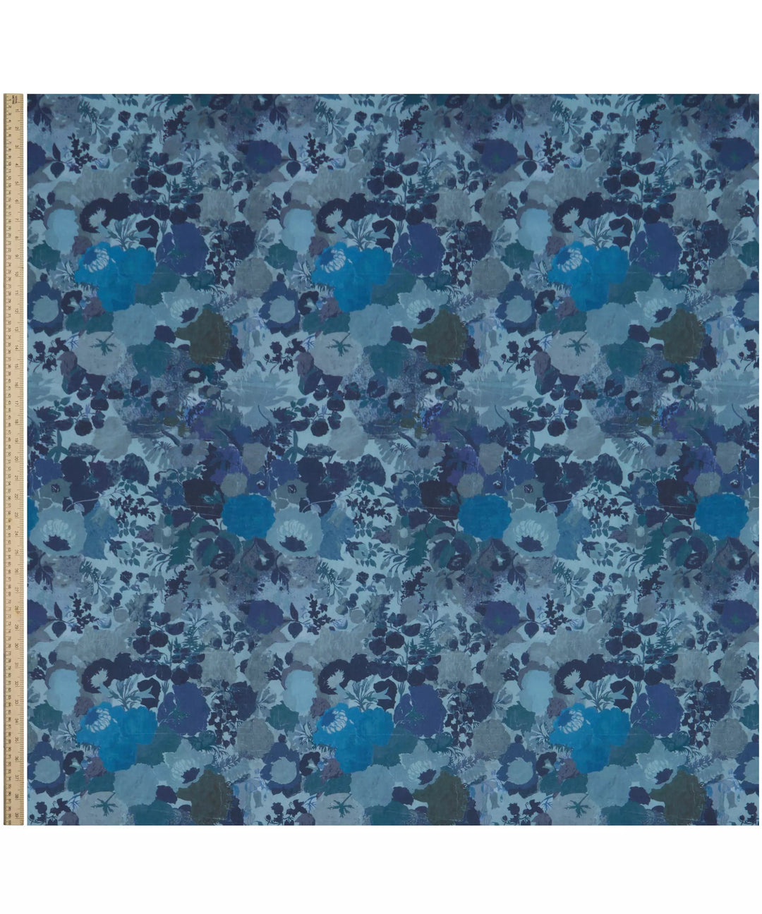 Default Parchment Shadow in Blue - Liberty Tana Lawn Yardage