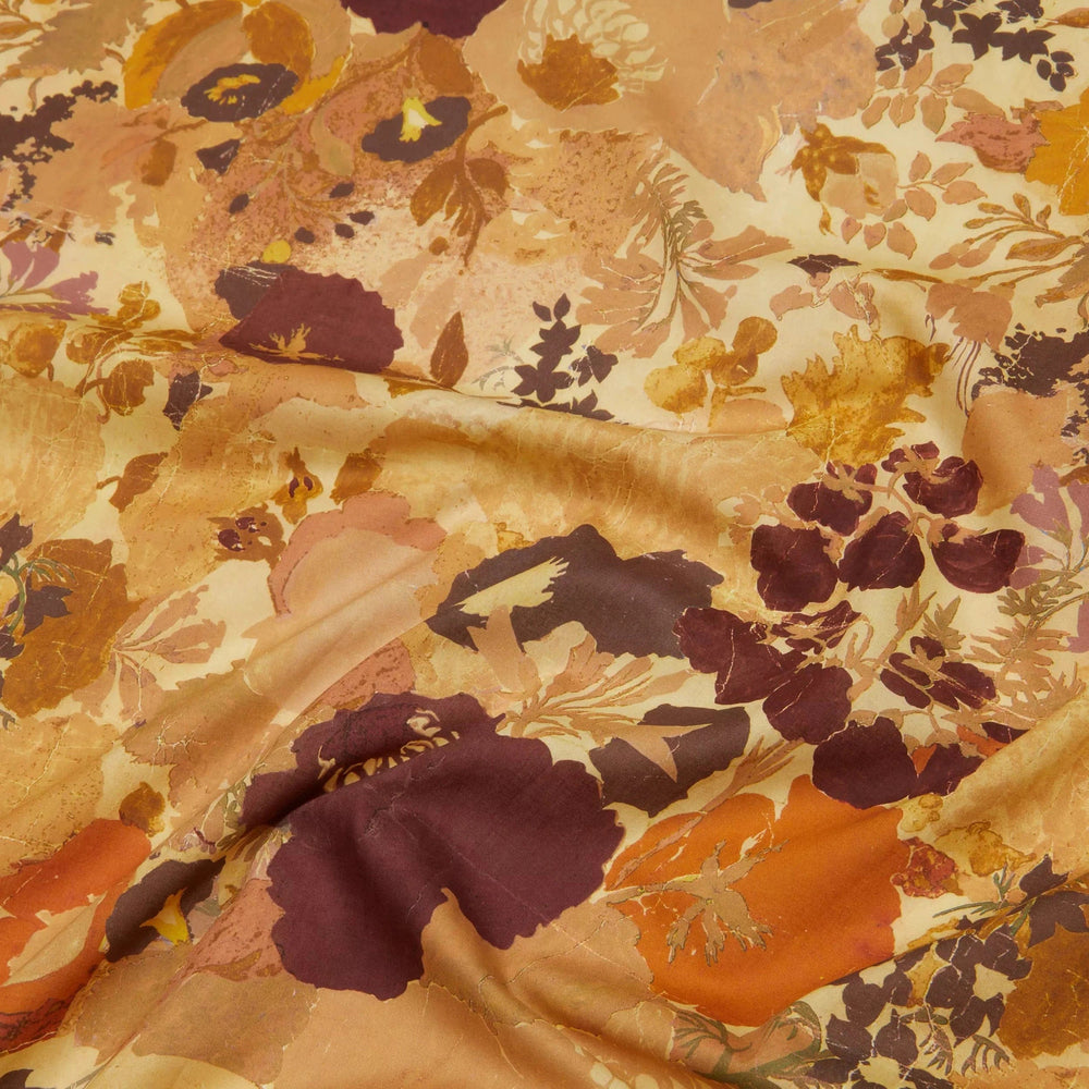 Default Parchment Shadow in Yellow - Liberty Tana Lawn Yardage