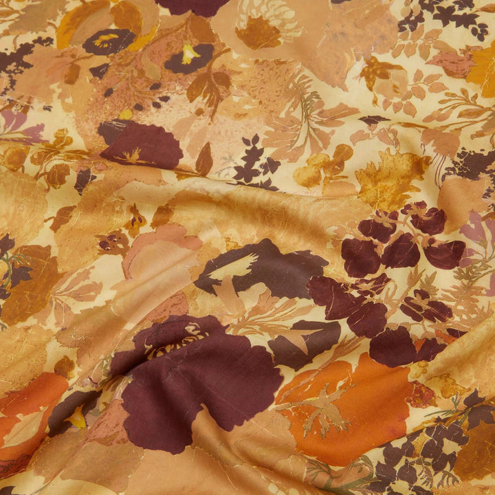 Default Parchment Shadow in Yellow - Liberty Tana Lawn Yardage