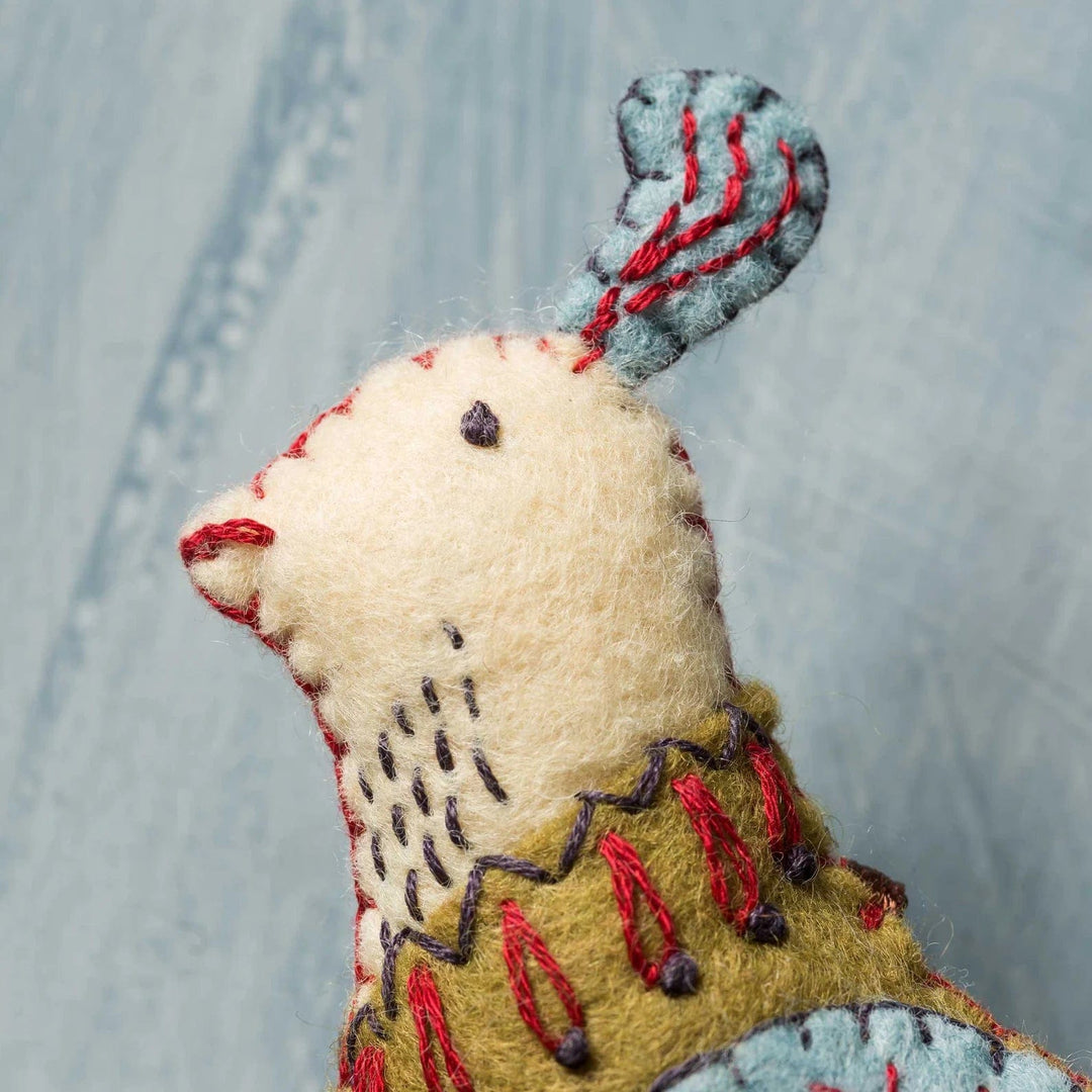 Default Partridge Ornament - Corinne Lapierre Embroidery Kit