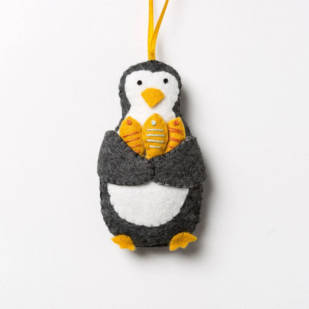 Default Penguin Ornament - Corinne Lapierre Embroidery Kit