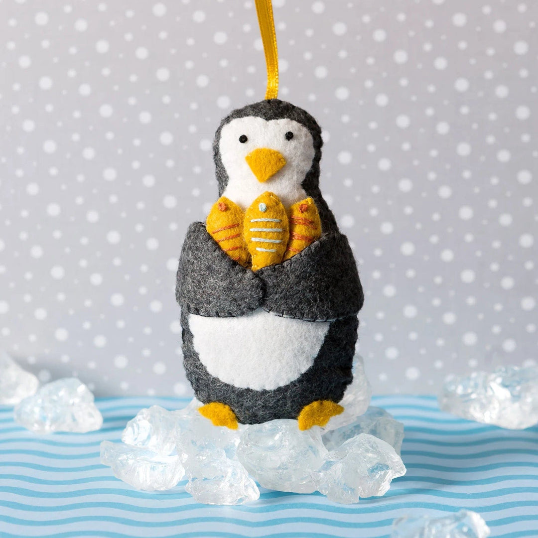 Default Penguin Ornament - Corinne Lapierre Embroidery Kit