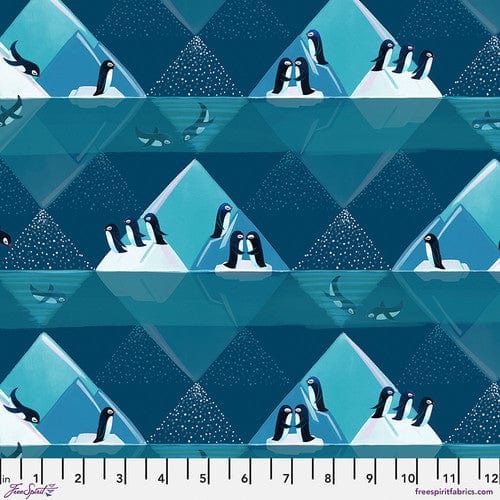 Default Penguin Playground in Turquoise - Polar Seas