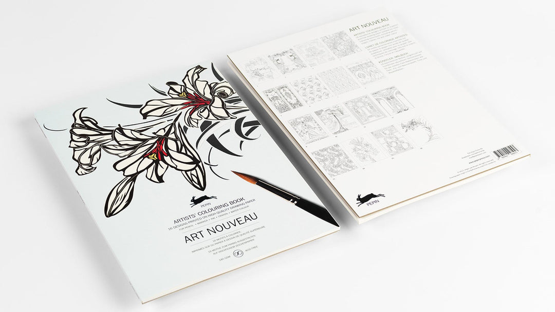 Default Pepin Coloring Book - Art Nouveau