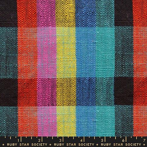 Default Picnic Plaid in Black - Sunshine Toweling - RSS