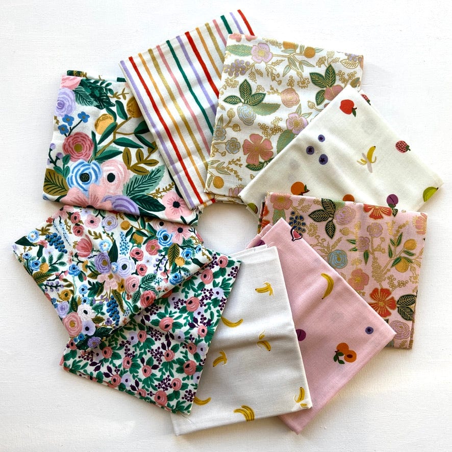 Default Pink & Cream Orchard Bundle - 9 FQs - Rifle Paper Co.