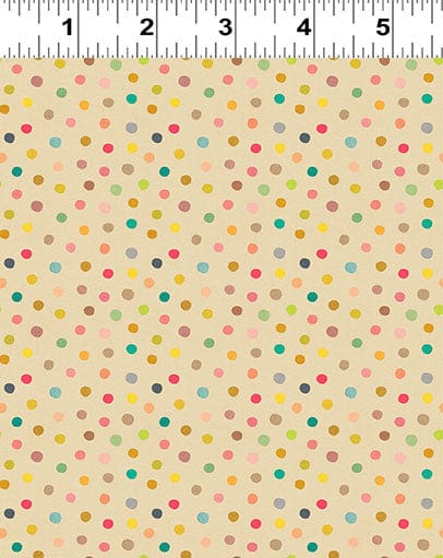 Default Polka Dots in Multi - Mid Century Modern - Clothworks