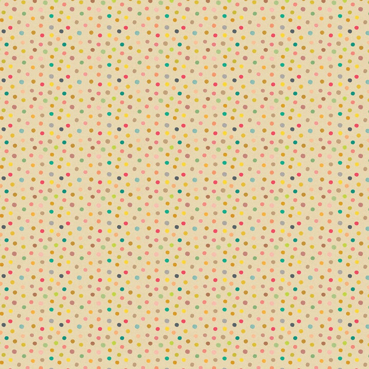 Default Polka Dots in Multi - Mid Century Modern - Clothworks