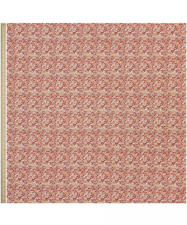 Poppy Forest in Color D - Liberty Tana Lawn Project Cuts - 22" x 26"