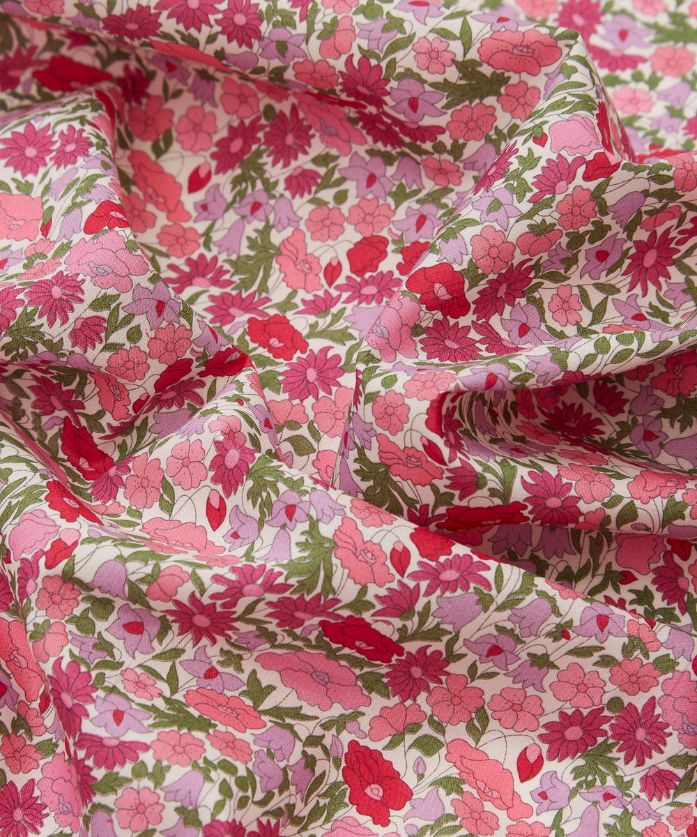 Default Poppy Forest in Pink - Liberty Tana Lawn Yardage