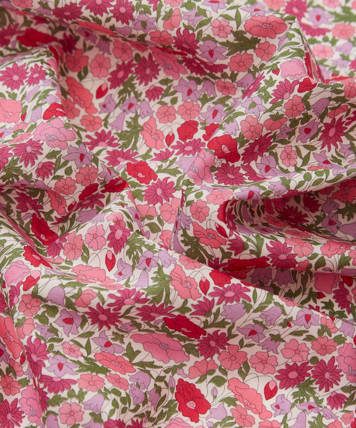 Default Poppy Forest in Pink - Liberty Tana Lawn Yardage