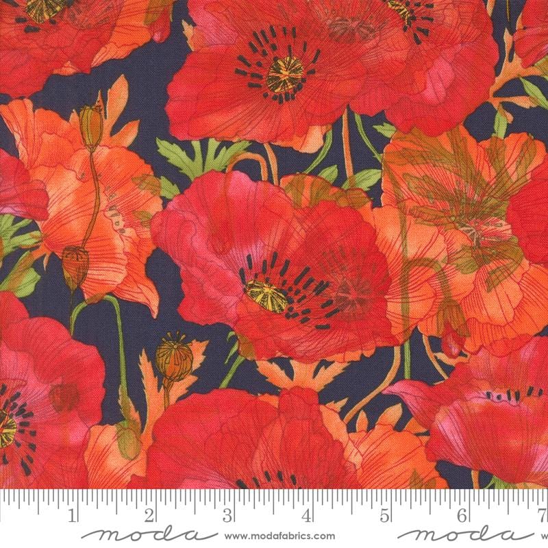 Default Poppy in Indigo - Superbloom