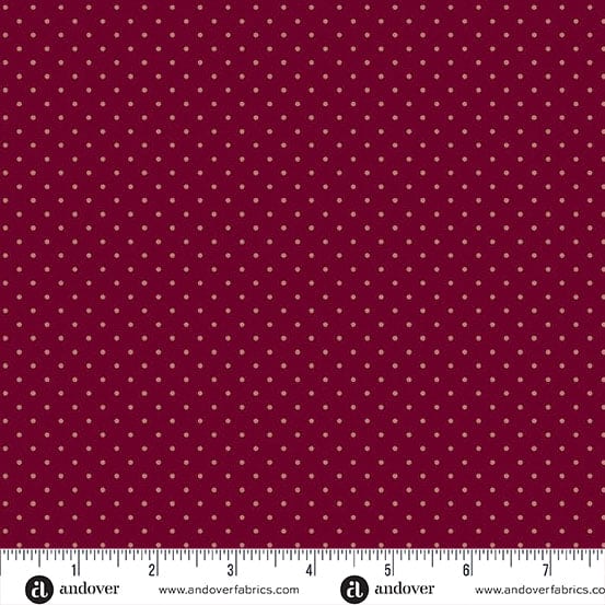 Default Poppy Seeds in Merlot - Poppy Seeds - Laundry Basket Quilts