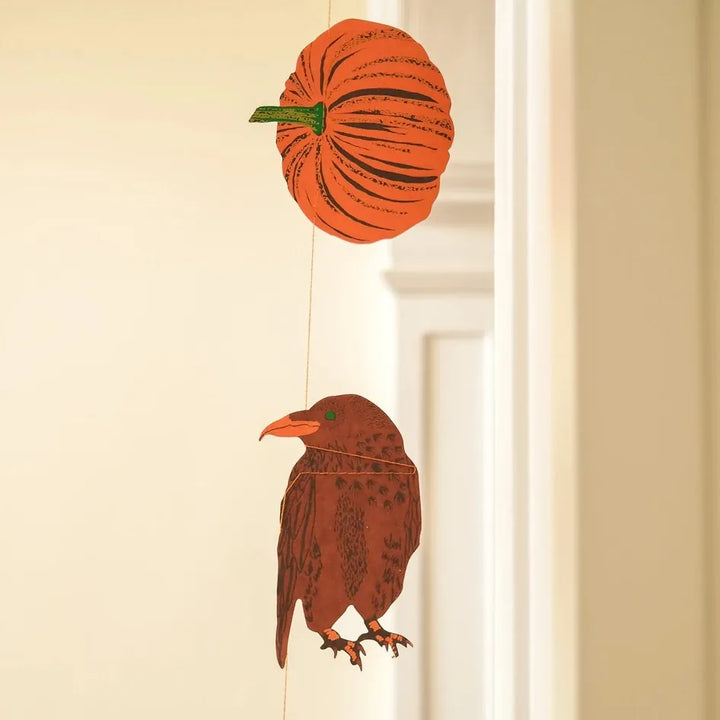 Default Pumpkin Sewn Garland - East End Press