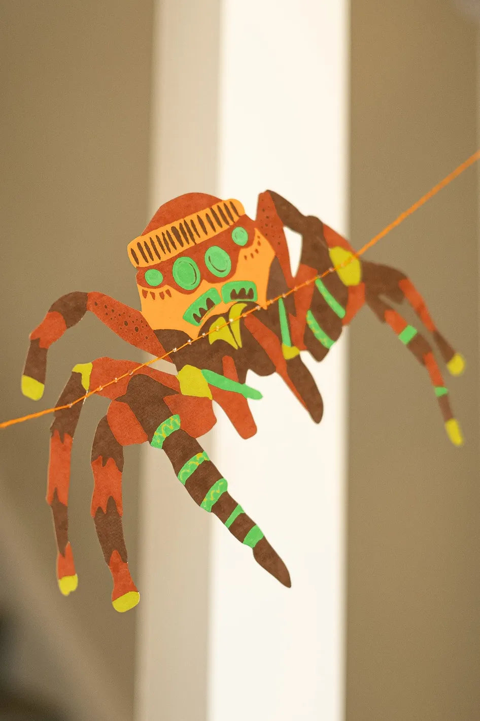 Default Pumpkin Sewn Garland - East End Press