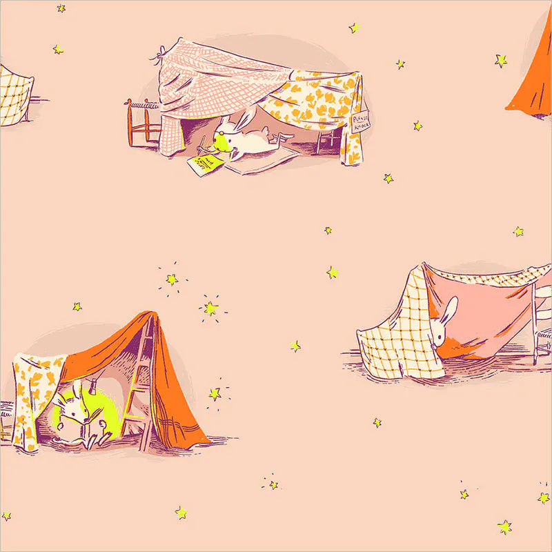 Default Quilt Tent in Blush - Heather Ross Favorites