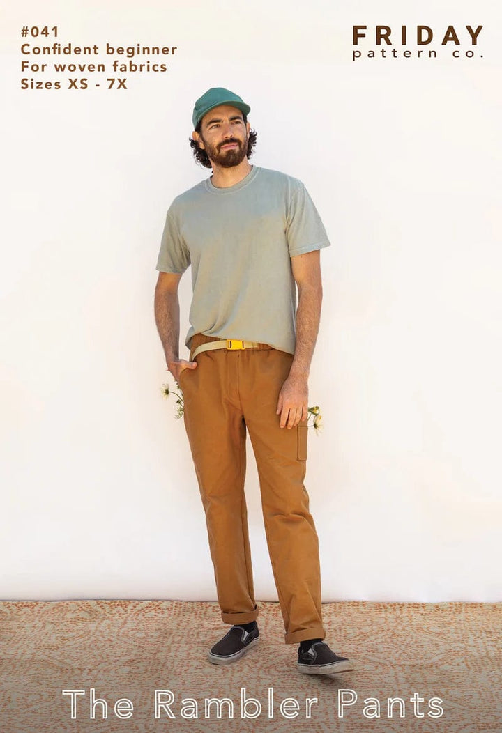 Default Rambler Pants - Friday Pattern Company - Sizes XS-7X