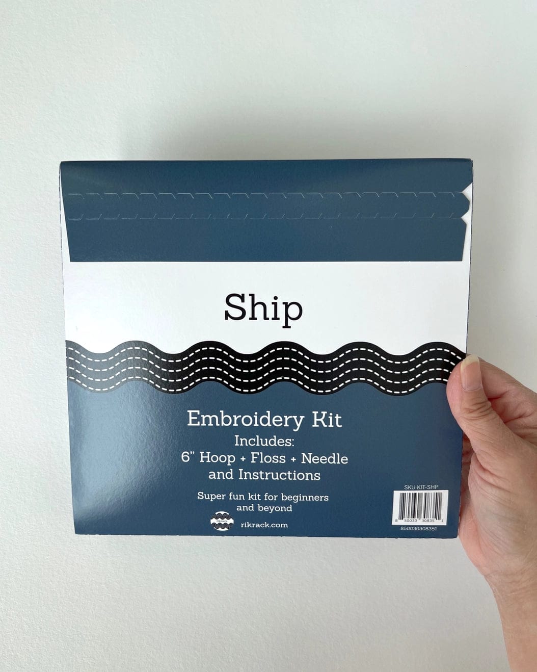 Default Rikrack Embroidery Kit Ship