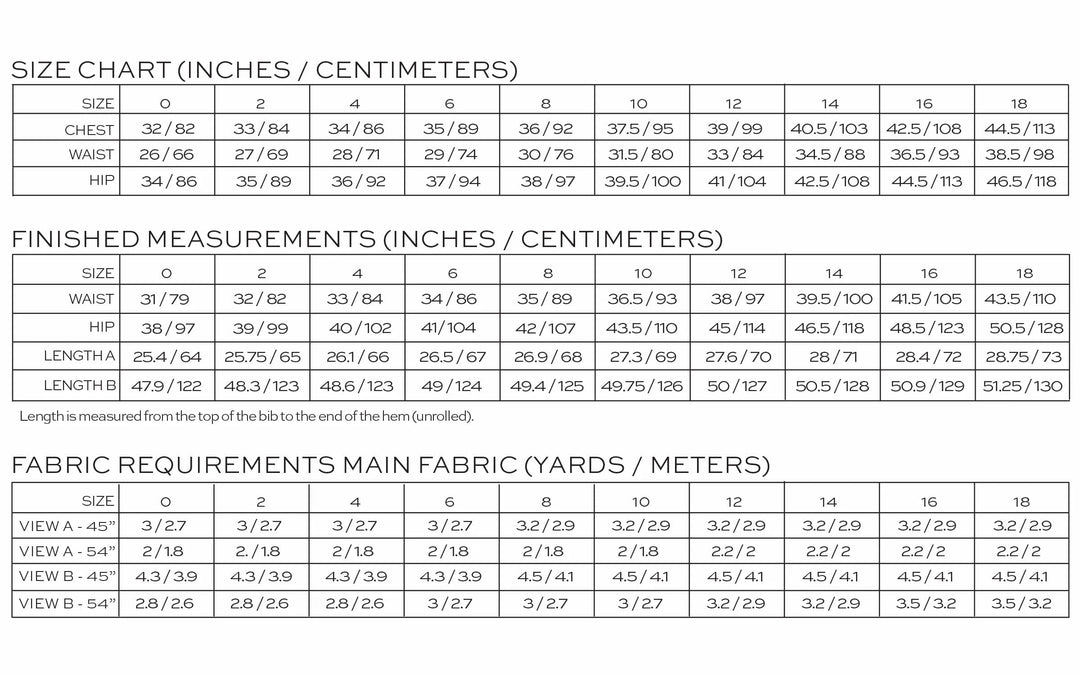 Default Riley Overalls - True Bias - Sizes 0-18