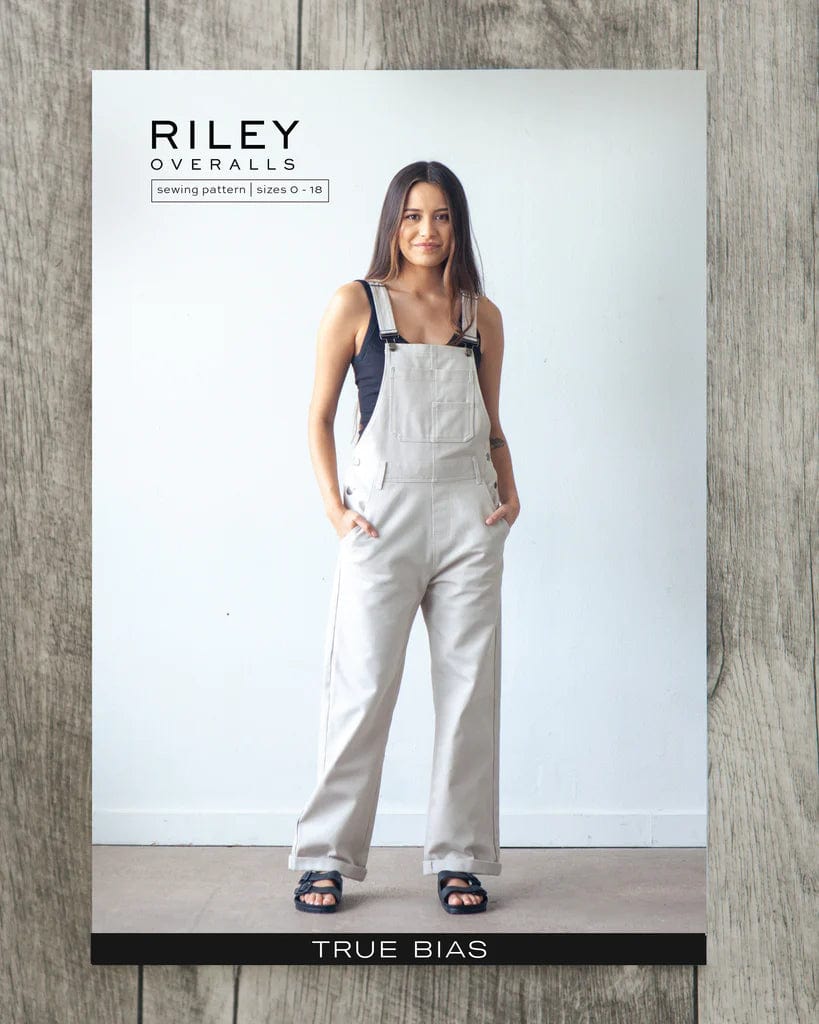 Default Riley Overalls - True Bias - Sizes 0-18