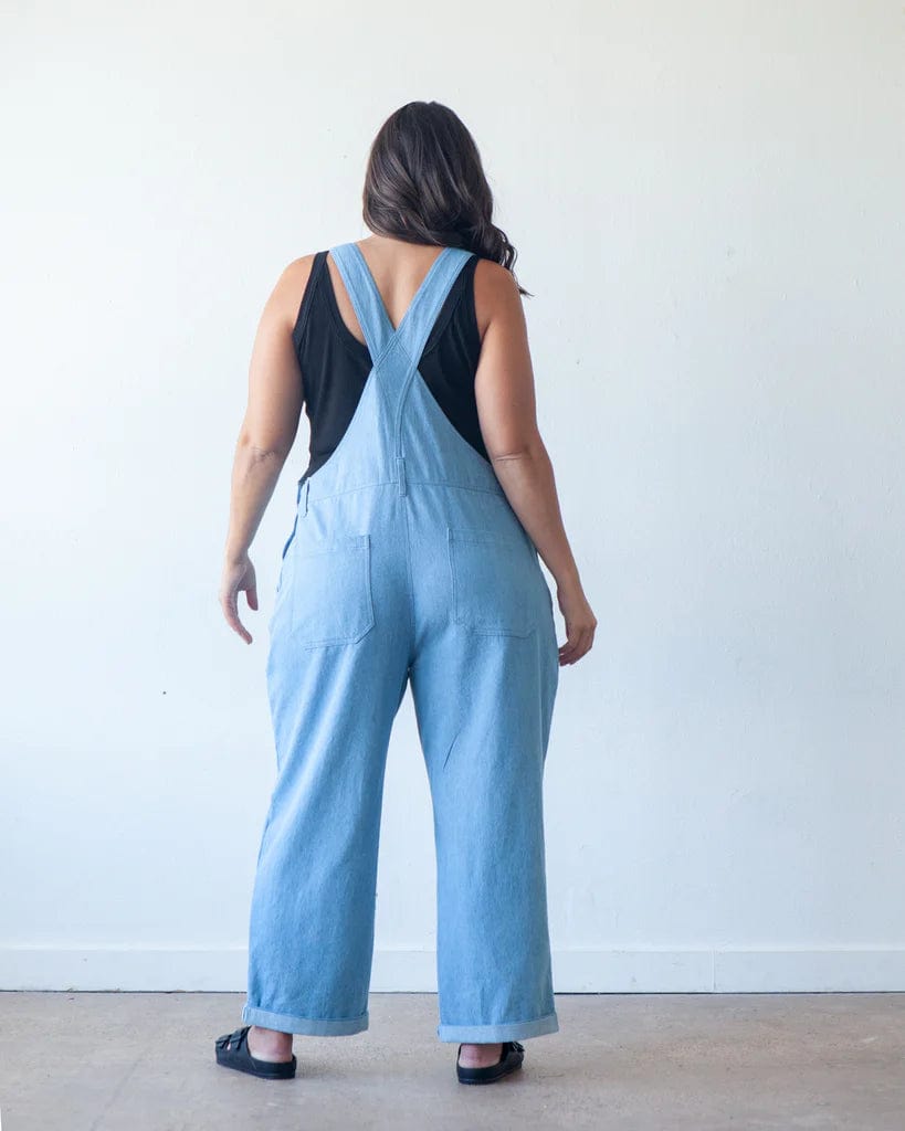 Default Riley Overalls - True Bias - Sizes 14-32