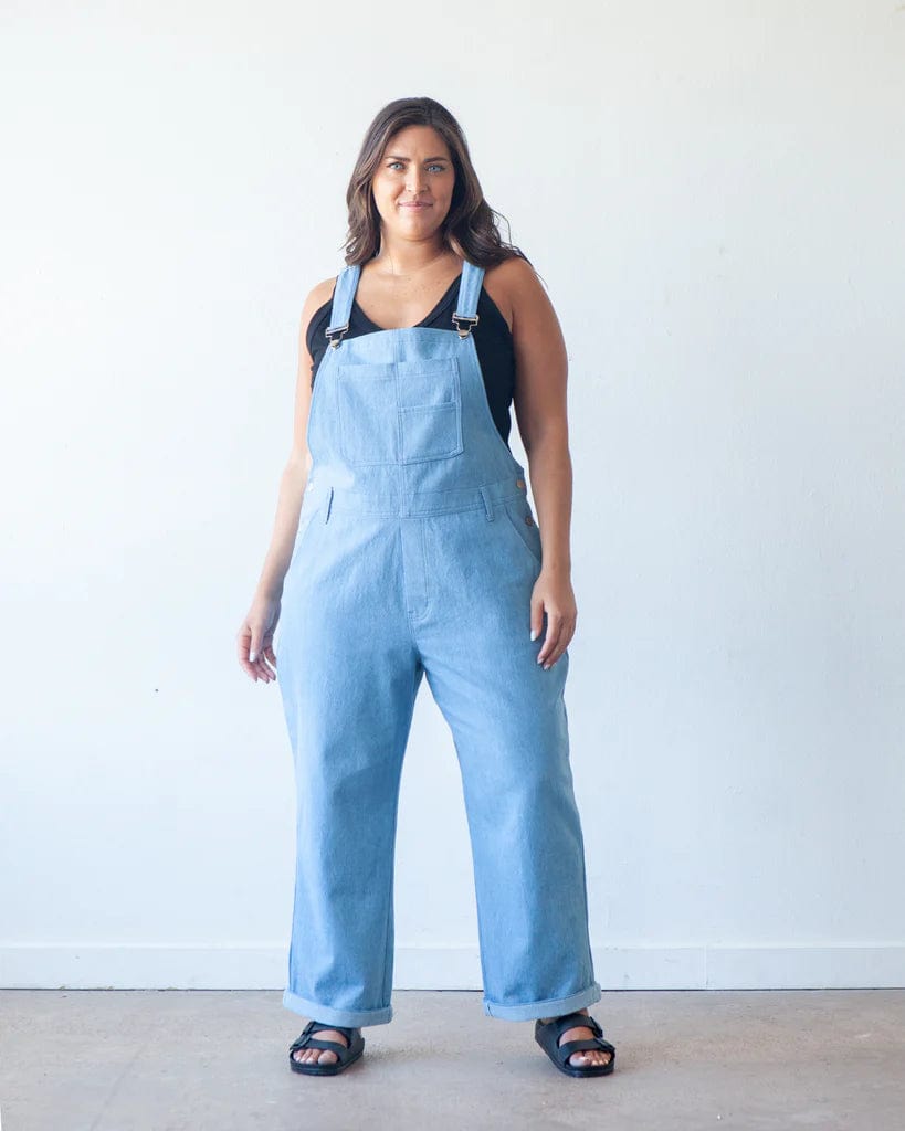 Default Riley Overalls - True Bias - Sizes 14-32