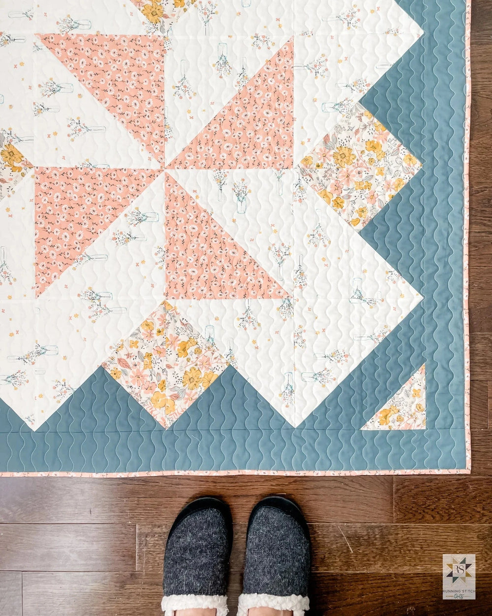 Default Running Stitch Quilts Pattern by Julie Burton - Evenflow