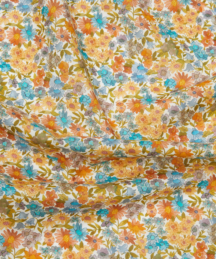 Default Sandra Spring in Yellow - Liberty Tana Lawn Yardage