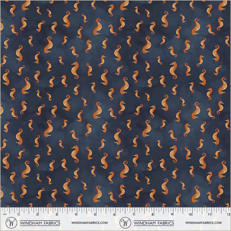 Default Seahorses in Deep Blue - Deep Blue