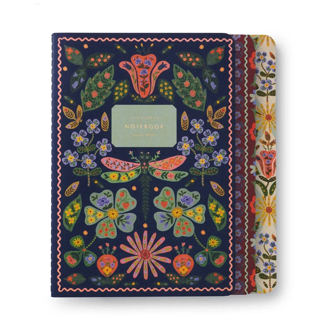Default Set of 3 Notebooks - Posy - Rifle Paper Co.