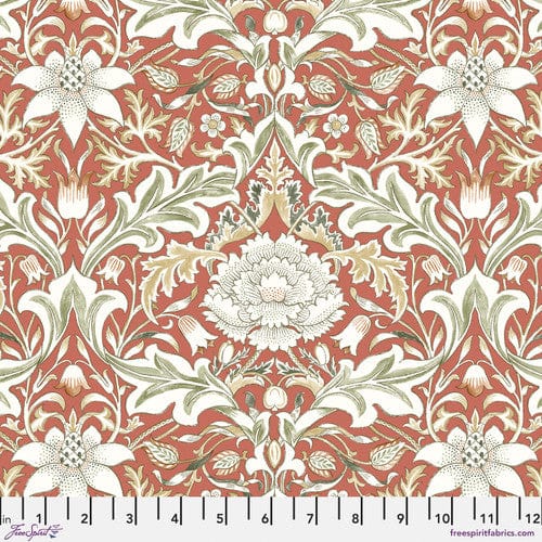 Severne in Red - Leicester Collection - Morris & Company for Freespirit