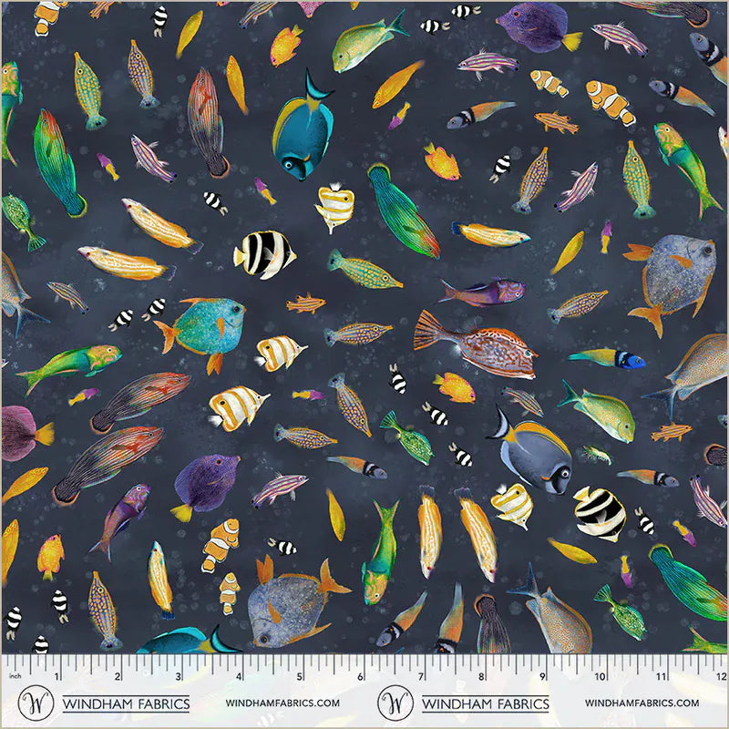 Default Shoal of Fish in Deep Blue - Deep Blue