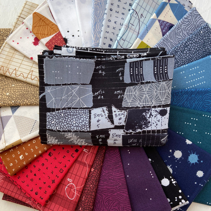 Sleuth with Microfiche by Giucy Giuce - Fat Quarter Bundle