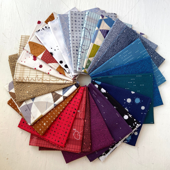 Sleuth with Microfiche by Giucy Giuce - Fat Quarter Bundle